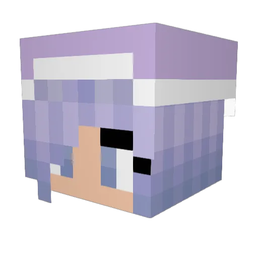 firestone345 Minecraft avatar head, 3D render