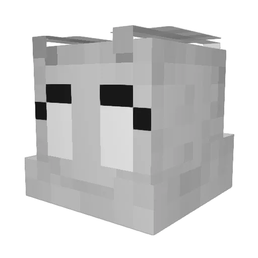fireyshadow2763 Minecraft avatar head, 3D render