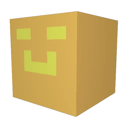 firstman12 Minecraft avatar head, 3D render