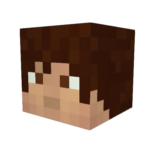 firstsn0w Minecraft avatar head, 3D render