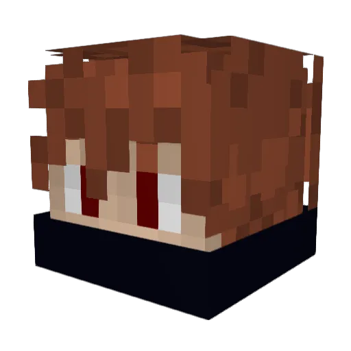 firunsrache Minecraft avatar head, 3D render
