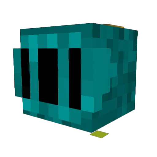 fischli06 Minecraft avatar head, 3D render