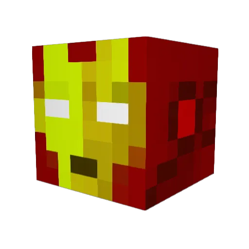 fish221981 Minecraft avatar head, 3D render