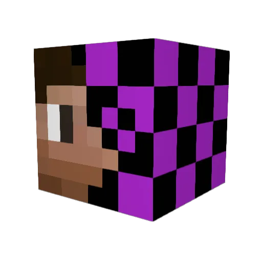 fish_pan298 Minecraft avatar head, 3D render