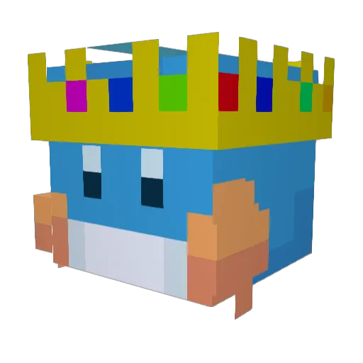 fishboy762 Minecraft avatar head, 3D render