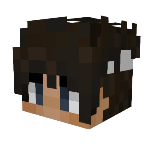 fishboy_0519 Minecraft avatar head, 3D render