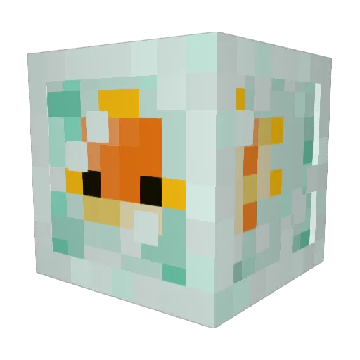 fishderogatory Minecraft avatar head, 3D render