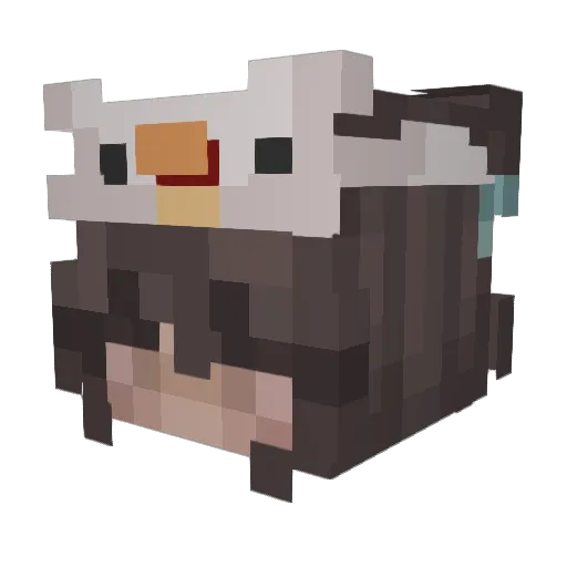 fishstick39 Minecraft avatar head, 3D render