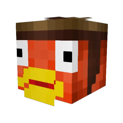 fishy_fishy__ Minecraft avatar head, 3D render