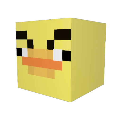 fishyboi1101 Minecraft avatar head, 3D render