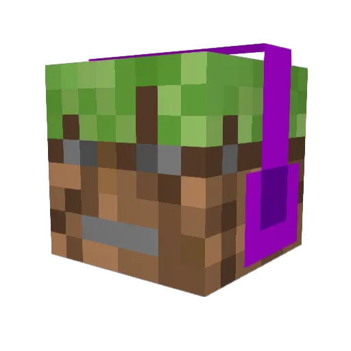 fishypro Minecraft avatar head, 3D render