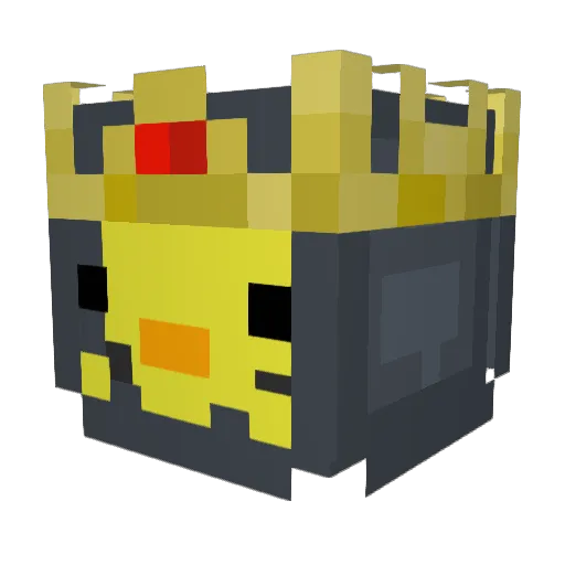 fishys_39 Minecraft avatar head, 3D render