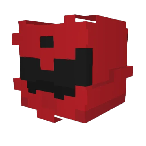 fisyuan Minecraft avatar head, 3D render