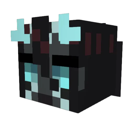 fitzeroy Minecraft avatar head, 3D render