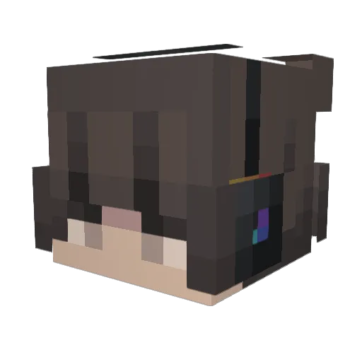 fivemunchkins Minecraft avatar head, 3D render