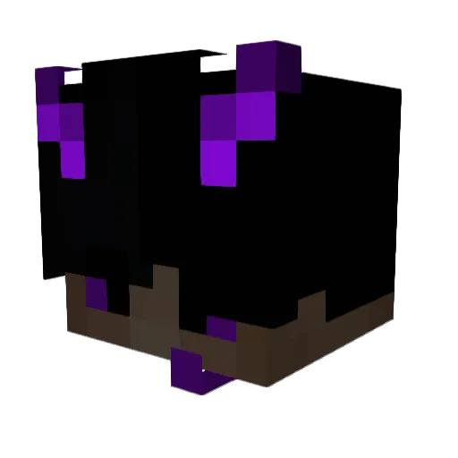 fiwajtor Minecraft avatar head, 3D render