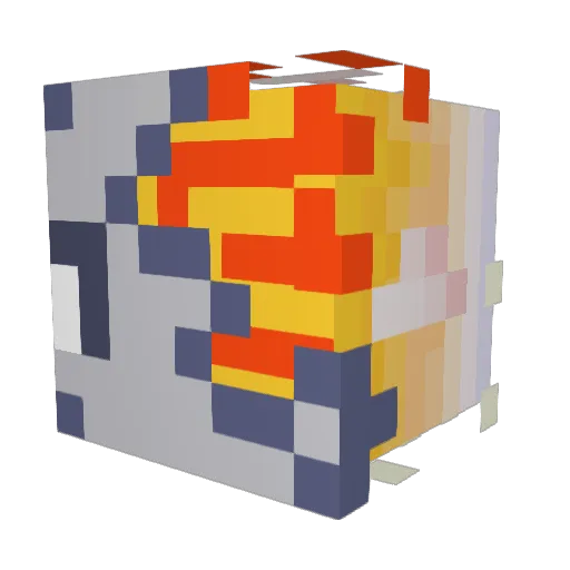 fizzby_ Minecraft avatar head, 3D render