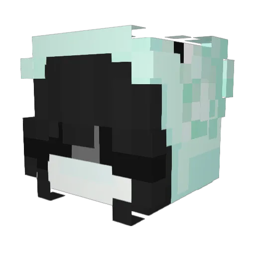 fkjs Minecraft avatar head, 3D render