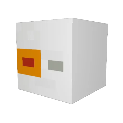 fl0yd_2111 Minecraft avatar head, 3D render