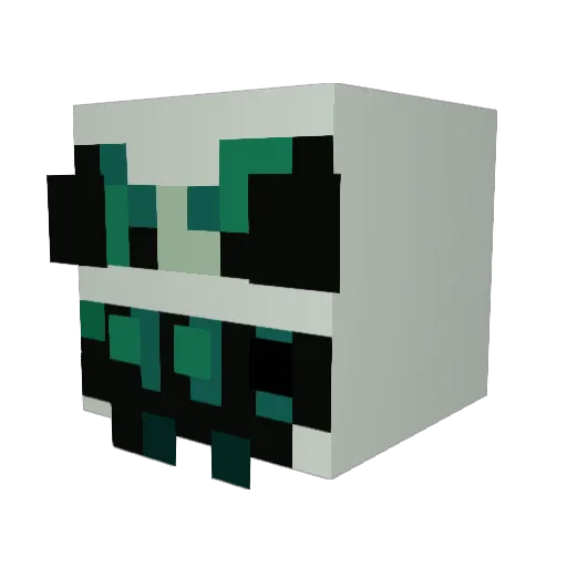 flame_ball1825 Minecraft avatar head, 3D render