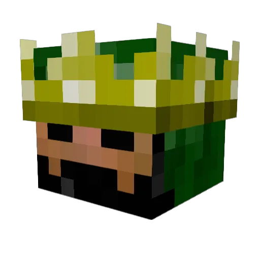 flamejohn Minecraft avatar head, 3D render