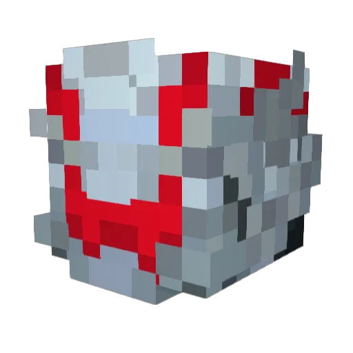flameking76 Minecraft avatar head, 3D render