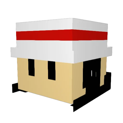flamerbattler Minecraft avatar head, 3D render