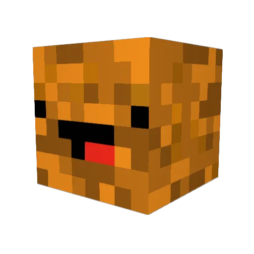 flamin_doritos Minecraft avatar head, 3D render