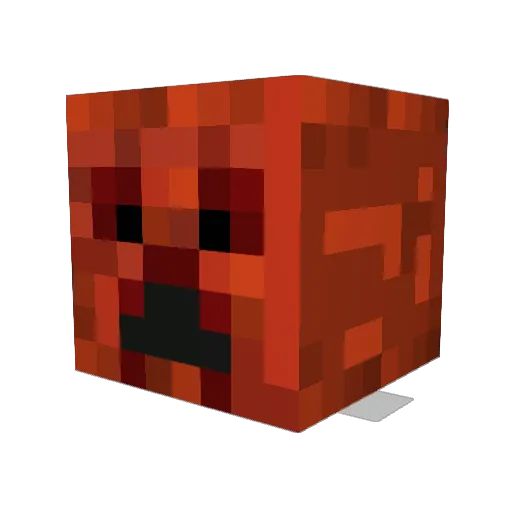 flamingpie101 Minecraft avatar head, 3D render