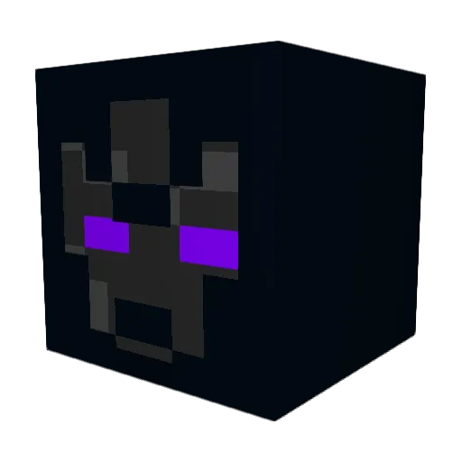 flamingriefer Minecraft avatar head, 3D render