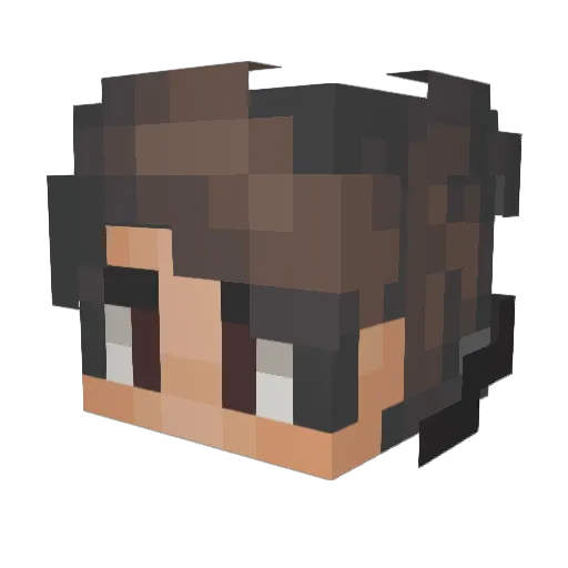 flammingfury373 Minecraft avatar head, 3D render