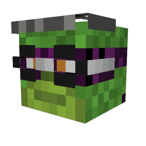 flappyfireman Minecraft avatar head, 3D render