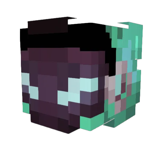 flare_3223 Minecraft avatar head, 3D render