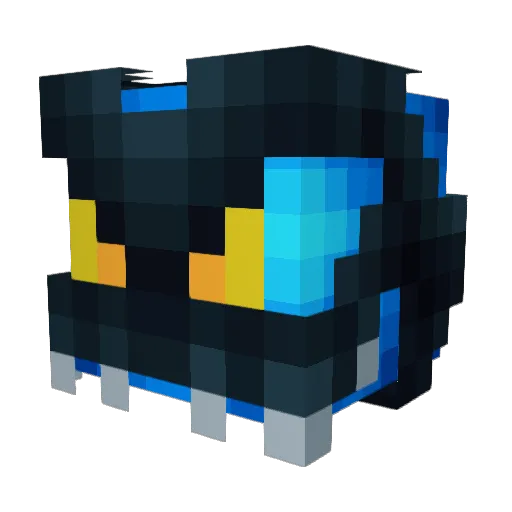 flashboy17 Minecraft avatar head, 3D render