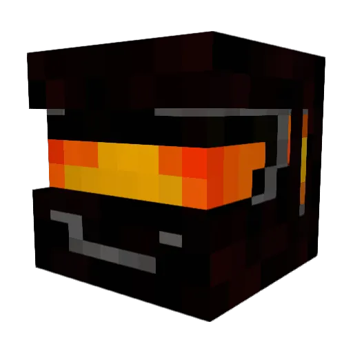 flatshop Minecraft avatar head, 3D render