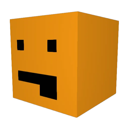 flawlessly98 Minecraft avatar head, 3D render