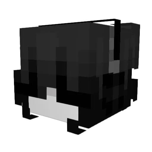 flayv Minecraft avatar head, 3D render