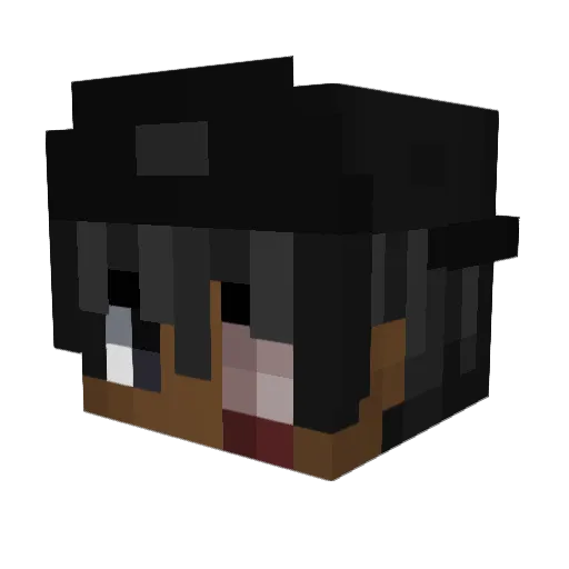 flea5793 Minecraft avatar head, 3D render
