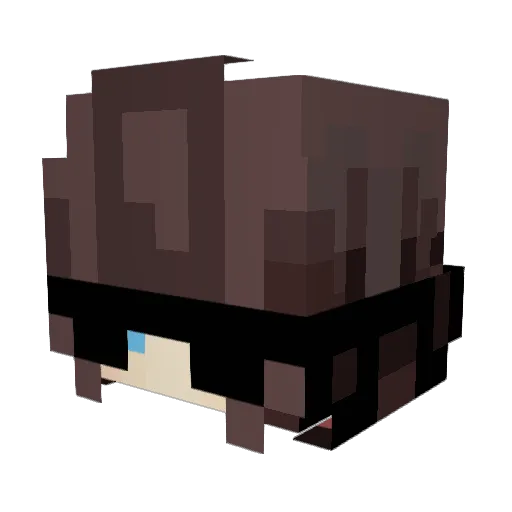 flechitopro3 Minecraft avatar head, 3D render