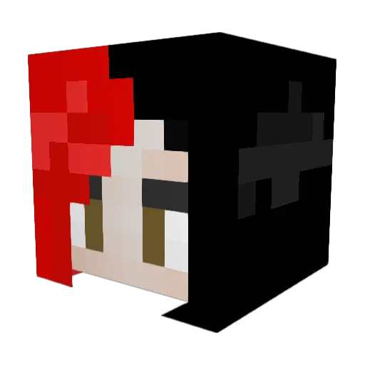 flemma89 Minecraft avatar head, 3D render