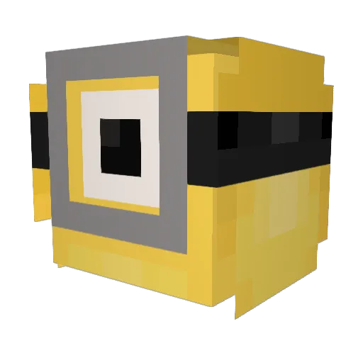 flep_drul_123 Minecraft avatar head, 3D render