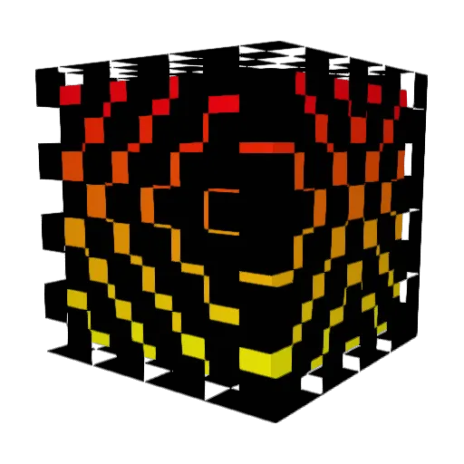 flerbop Minecraft avatar head, 3D render