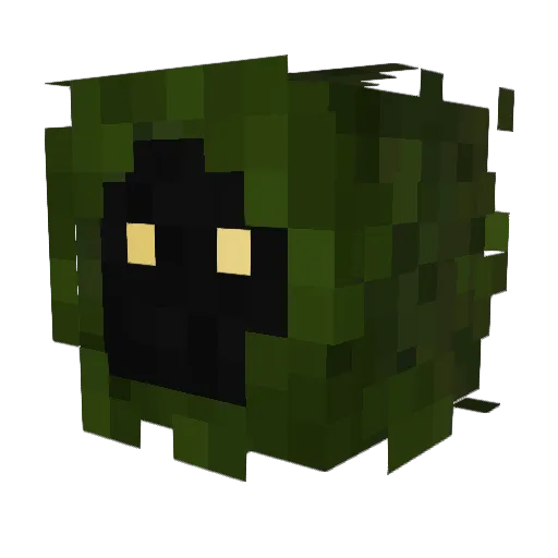 fletchly Minecraft avatar head, 3D render