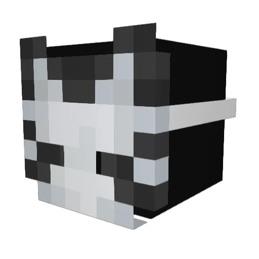 flexbra Minecraft avatar head, 3D render