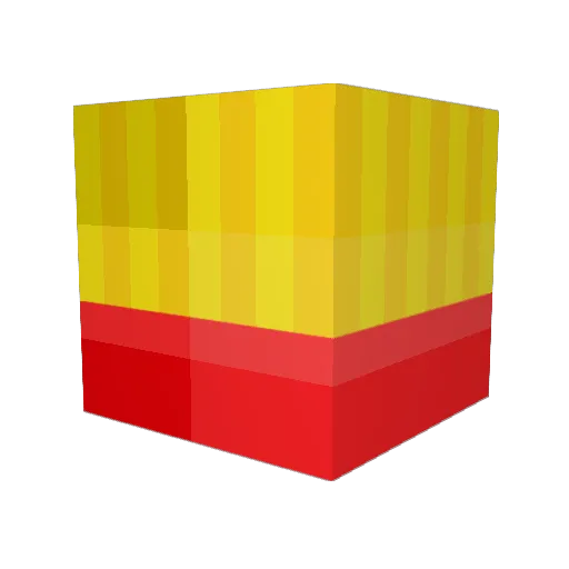 flexergod Minecraft avatar head, 3D render