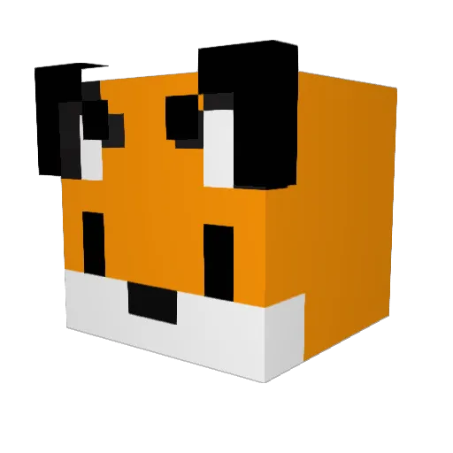 flexerrlagus Minecraft avatar head, 3D render