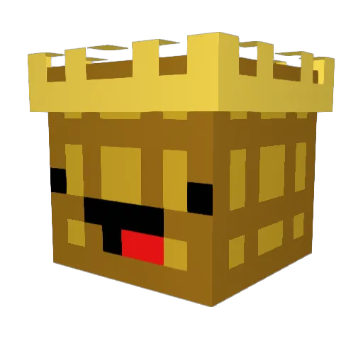 flimizzy Minecraft avatar head, 3D render