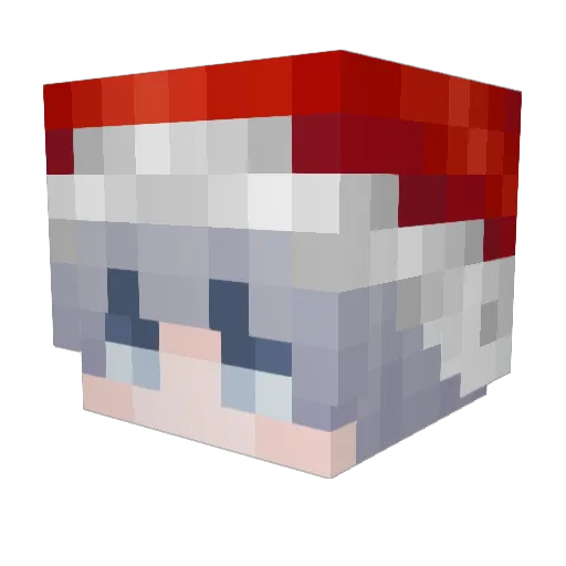 flinchs Minecraft avatar head, 3D render