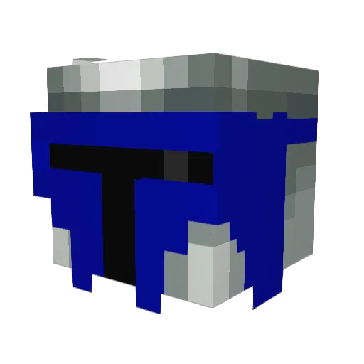 fline99 Minecraft avatar head, 3D render