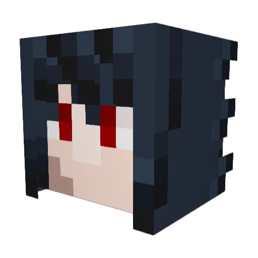 flingsta Minecraft avatar head, 3D render